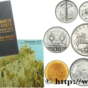 Offre Spéciale SAINT-MARIN Série FDC 9 Monnaies 1979 Rome fwo_687707 Monde