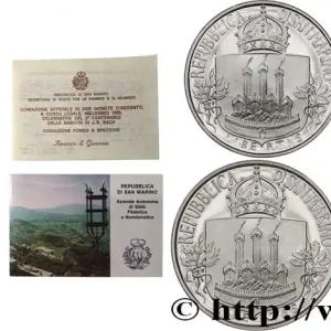 SAINT-MARIN Série PROOF 2 Monnaies 1985 Rome fwo_707938 Monde Vente Directe