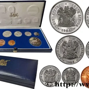 AFRIQUE DU SUD Série Proof 8 monnaies 1984 fwo_708123 Monde Promotion Saisonnière