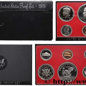 Quantité Limitée ÉTATS-UNIS D'AMÉRIQUE Série Proof 6 monnaies 1978 S- San Francisco fwo_709773 Monde