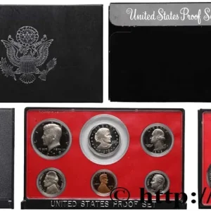 Commander Maintenant ÉTATS-UNIS D'AMÉRIQUE Série Proof 6 monnaies 1979 S- San Francisco fwo_714220 Monde