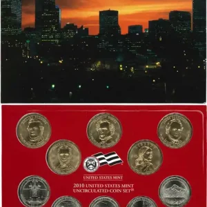 Must-Have ÉTATS-UNIS D'AMÉRIQUE Série 14 monnaies 2010 Denver fwo_717097 Monde