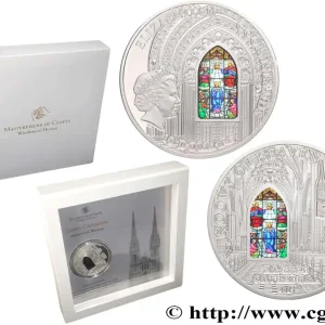 ÎLES COOK 10 Dollars Proof Cathédrale de Zagreb 2015 fwo_896526 Monde Gros Lot