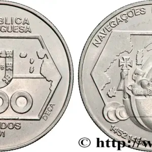 PORTUGAL 200 Escudos Navigation vers l’ouest 1991 Lisbonne fwo_705280 Monde Premium