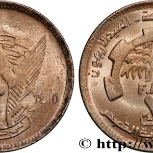 SOUDAN 20 Ghirsh série FAO emblème an 1405 1985 fwo_783508 Monde Prix Choc