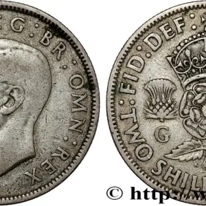 Offre Du Jour ROYAUME-UNI 1 Florin (2 Shillings) Georges VI 1942 fwo_807724 Monde