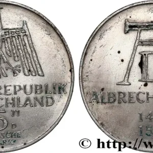 Offre Du Jour ALLEMAGNE 5 Mark / Albrecht Dürer 1971 Munich fwo_822941 Monde