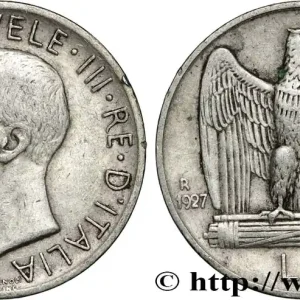 Top Vente ITALIE 5 Lire Victor Emmanuel III 1927 Rome fwo_853185 Monde