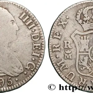 ESPAGNE 2 Reales Charles IV 1795 Madrid fwo_856541 Monde Soldes