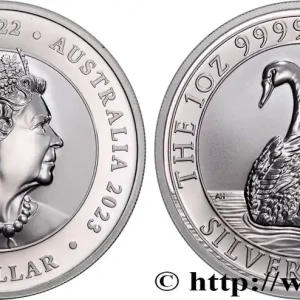 ARGENT D'INVESTISSEMENT 1 Oz - 1 Dollar Proof Cygne 2023 fwo_883236 Monde Certifié