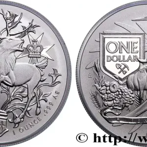 ARGENT D'INVESTISSEMENT 1 Oz - 1 Dollar Proof Queensland 2023 fwo_883243 Monde Réduction