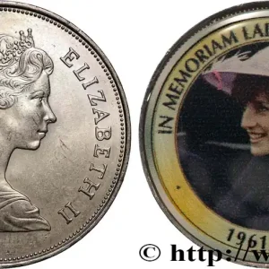 Haute Qualité ROYAUME-UNI 1 Crown 20e anniversaire de la mort de Lady Diana Spencer (2017) fwo_886305 Monde