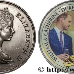 Petit Prix ROYAUME-UNI 1 Crown Willaim and Cahterine, Duc et duchesse de Cambridge (2017) fwo_886368 Monde