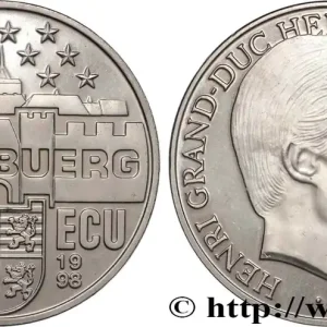 Petit Prix LUXEMBOURG 5 Ecu Proof Henri Grand-Duc 1995 fwo_888499 Monde