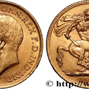 Certifié OR, PALLADIUM ET PLATINE INVESTISSEMENT 1 Souverain Georges V 1912 Londres fwo_890435 Monde