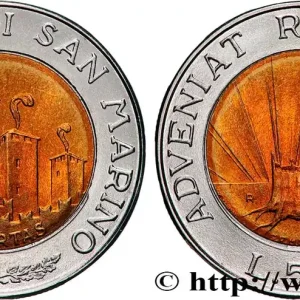 Vente Flash SAINT-MARIN 500 Lire : les trois tours de San Marin 1993 Rome - R fwo_890541 Monde