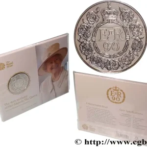 Pas Cher ROYAUME-UNI 5 Pounds (5 Livres) 90e anniversaire de la Reine 2016 fwo_893599 Monde