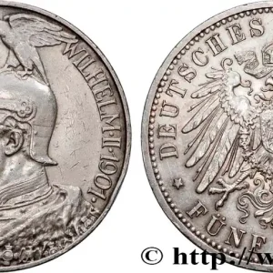 Commander Vite ALLEMAGNE - PRUSSE 5 Mark Guillaume II 200e anniversaire de la Prusse 1901 Berlin fwo_897167 Monde