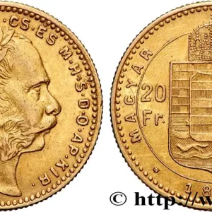 OR, PALLADIUM ET PLATINE INVESTISSEMENT 20 Francs or ou 8 Forint François-Joseph Ier 1889 Kremnitz fwo_897802 Monde Édition Limitée