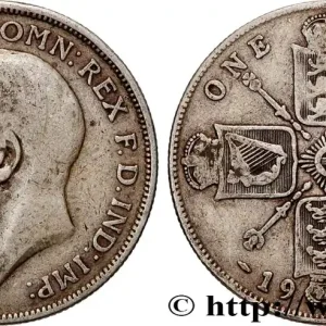ROYAUME-UNI 1 Florin Georges V 1918 fwo_898444 Monde Commande En Gros