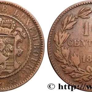 Populaire LUXEMBOURG 10 Centimes 1854 Utrecht fwo_898596 Monde