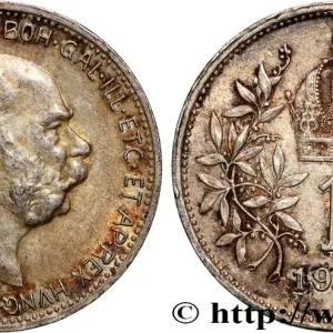 Livraison Mondiale AUTRICHE 1 Corona François-Joseph Ier 1914 fwo_898603 Monde