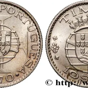 TIMOR 10 Escudos Colonie Portugaise 1970 fwo_898682 Monde Acheter Direct