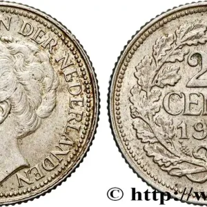 PAYS-BAS 25 Cents Wilhelmine 1940 Utrecht fwo_898688 Monde Prix Bas