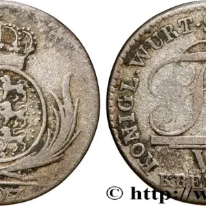 ALLEMAGNE - WURTEMBERG 6 Kreuzer Royaume de Würtemberg monogramme de Frédéric Ier 1807 fwo_898700 Monde Acheter En Ligne