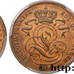 BELGIQUE 1 Centime Léopold Ier 1860 fwo_898252 Monde Offre Limitée