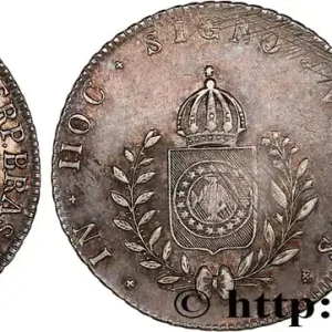 Solde BRÉSIL - EMPIRE DU BRÉSIL - PIERRE Ier 160 Réis 1833 Rio de Janeiro fwo_736802 Monde