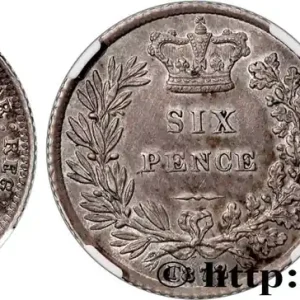 ROYAUME-UNI 6 Pence Victoria 1872 fwo_775388 Monde Prix Réduit
