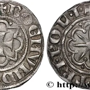 ÉTATS LATINS D'ORIENT - COMTÉ DE TRIPOLI - BOHÉMOND VI Gros à l’étoile c. 1280 Tripoli fwo_878725 Monde Achetez Aujourd’hui