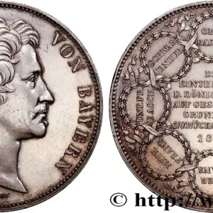 Top Vente ALLEMAGNE - ROYAUME DE BAVIÈRE - LOUIS Ier 2 Thaler 1838 Munich fwo_879179 Monde