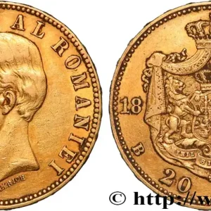 Prix Promo ROUMANIE - CHARLES Ier 20 Lei 1883 Bucarest fwo_884229 Monde