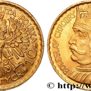 Meilleur Choix POLOGNE - RÉPUBLIQUE INDÉPENDANTE 10 Zlotych Boleslas Ier 1925 Varsovie fwo_886609 Monde