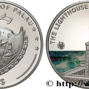 Réduction PALAU 1 Dollar Proof Phare d’Alexandrie 2009 fwo_897147 Monde