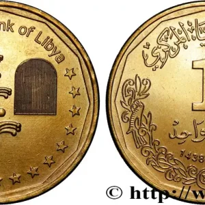 Marque LIBYE 1 Dinar AH 1238 2017 fwo_668314 Monde