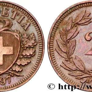 Must-Have SUISSE 2 Centimes 1897 Berne fwo_816069 Monde