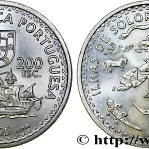 PORTUGAL 200 Escudos découverte des iles Solor et Timor 1995 fwo_868475 Monde Quantité Limitée