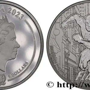 Dernière Chance ARGENT D'INVESTISSEMENT 1 Oz - 5 Dollars Flash DC Comics 2023 fwo_883600 Monde