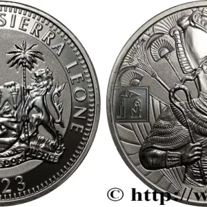Acheter En Ligne ARGENT D'INVESTISSEMENT 1 Oz - 1 Dollar Osiris Dieux égyptiens 2023 fwo_883760 Monde