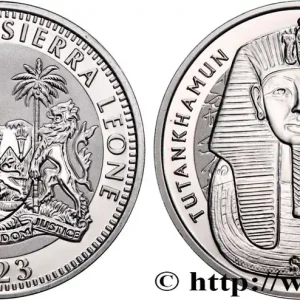 Promotion Saisonnière ARGENT D'INVESTISSEMENT 1 Oz - 1 Dollar Toutankhamon 2023 fwo_883763 Monde