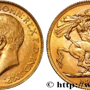 OR, PALLADIUM ET PLATINE INVESTISSEMENT 1 Souverain Georges V 1917 Perth fwo_884622 Monde Nouvel Arrivage