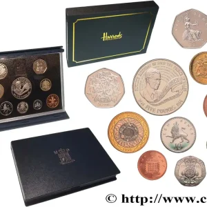 ROYAUME-UNI Série Proof 10 monnaies 1998 fwo_893654 Monde Soldes