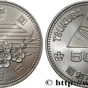 Livraison Mondiale JAPON 500 Yen an 60 ère showa Exposition de Tsukuba 1985 fwo_894847 Monde