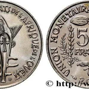 Solde ÉTATS DE L'AFRIQUE DE L'OUEST (BCEAO) 50 Francs BCEAO masque 2005 Paris fwo_895057 Monde
