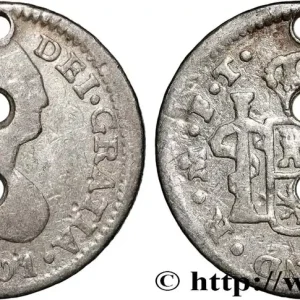 MEXIQUE - CHARLES IV 1/2 Real 1801 Mexico fwo_897522 Monde Acheter En Ligne