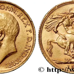 Nouvelle Collection OR, PALLADIUM ET PLATINE INVESTISSEMENT 1 Souverain Georges V 1911 Londres fwo_897801 Monde