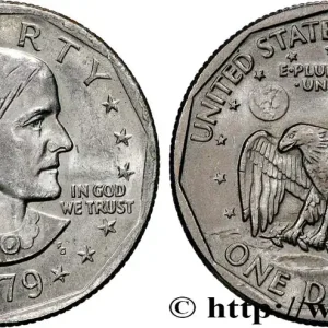 ÉTATS-UNIS D'AMÉRIQUE 1 Dollar Susan B. Anthony 1979 Denver fwo_898990 Monde Top Qualité